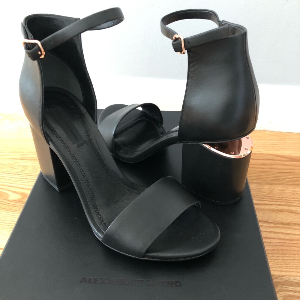 NEVER WORN Alexander Wang Abby Heel